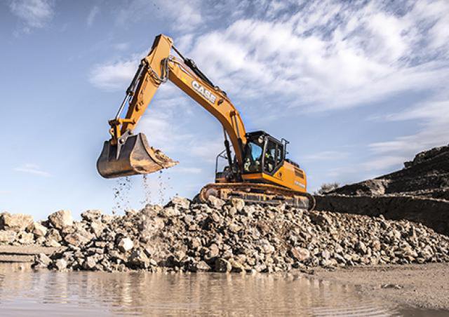 Case CX350D, CX370D LC version (TIER4 FINAL) Crawler Excavator Service Repair Manual MEA 47899900