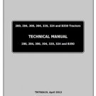 TM700419-John Deere 280, 284-320, 324, B350 Tractor Technical Service Manual Download