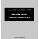 TM127119 - John Deere 2027R, 2032R Compact Tractor Technical Service Manual Download