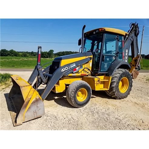 TM10850 - John Deere 410J Backhoe Loader Diagnostic Service Manual Download