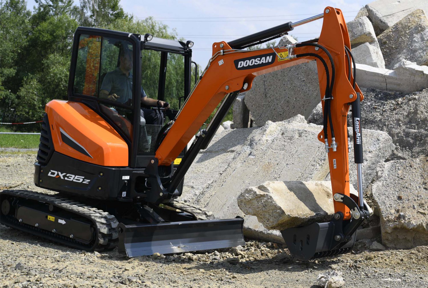Doosan DX35Z Track Excavator Workshop Service Repair Manual SN: From 5001 DOWNLOAD