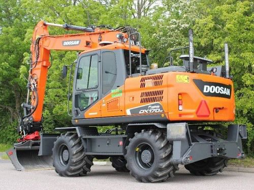 Daewoo Doosan DX170W Wheel Excavator Workshop Service Repair Manual SN: From 5001 DOWNLOAD