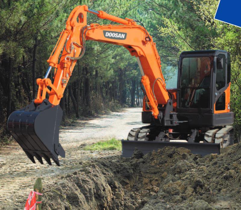 Doosan DX80R Mini Excavator Workshop Service Repair Manual (SN. from 50001) DOWNLOAD