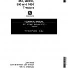 TM1192 - John Deere 1050, 850, 900HC, 950 Utility Tractor Manual Download