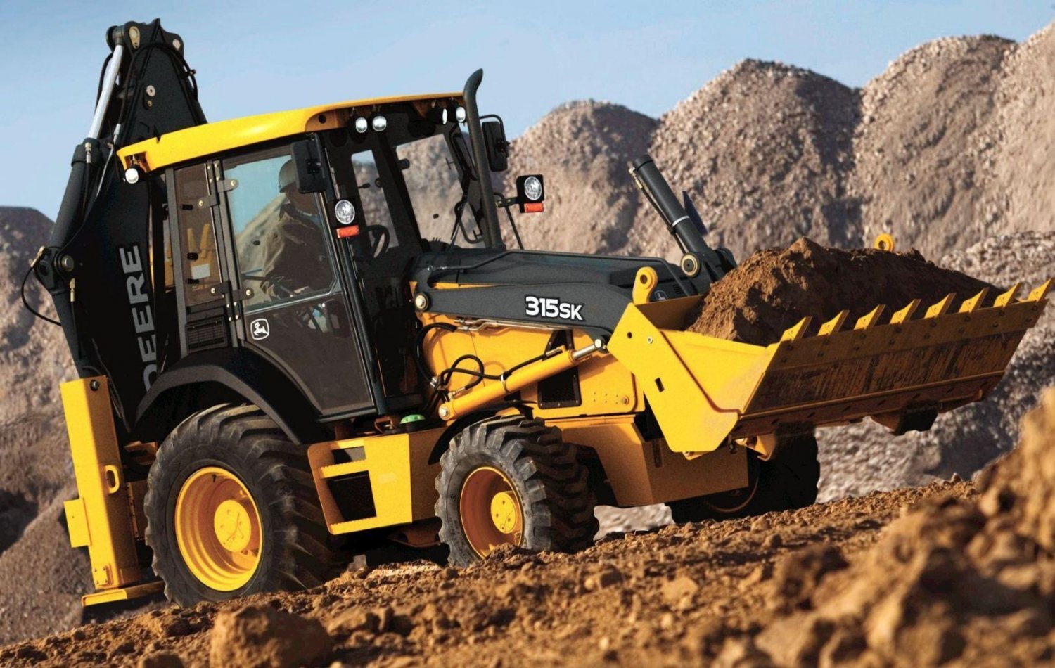 TM12471 - John Deere 315SK Backhoe Loader Test Service Manual Download
