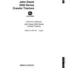 SM2037 - John Deere 2010 Crawler Tractor Technical Service Manual Download