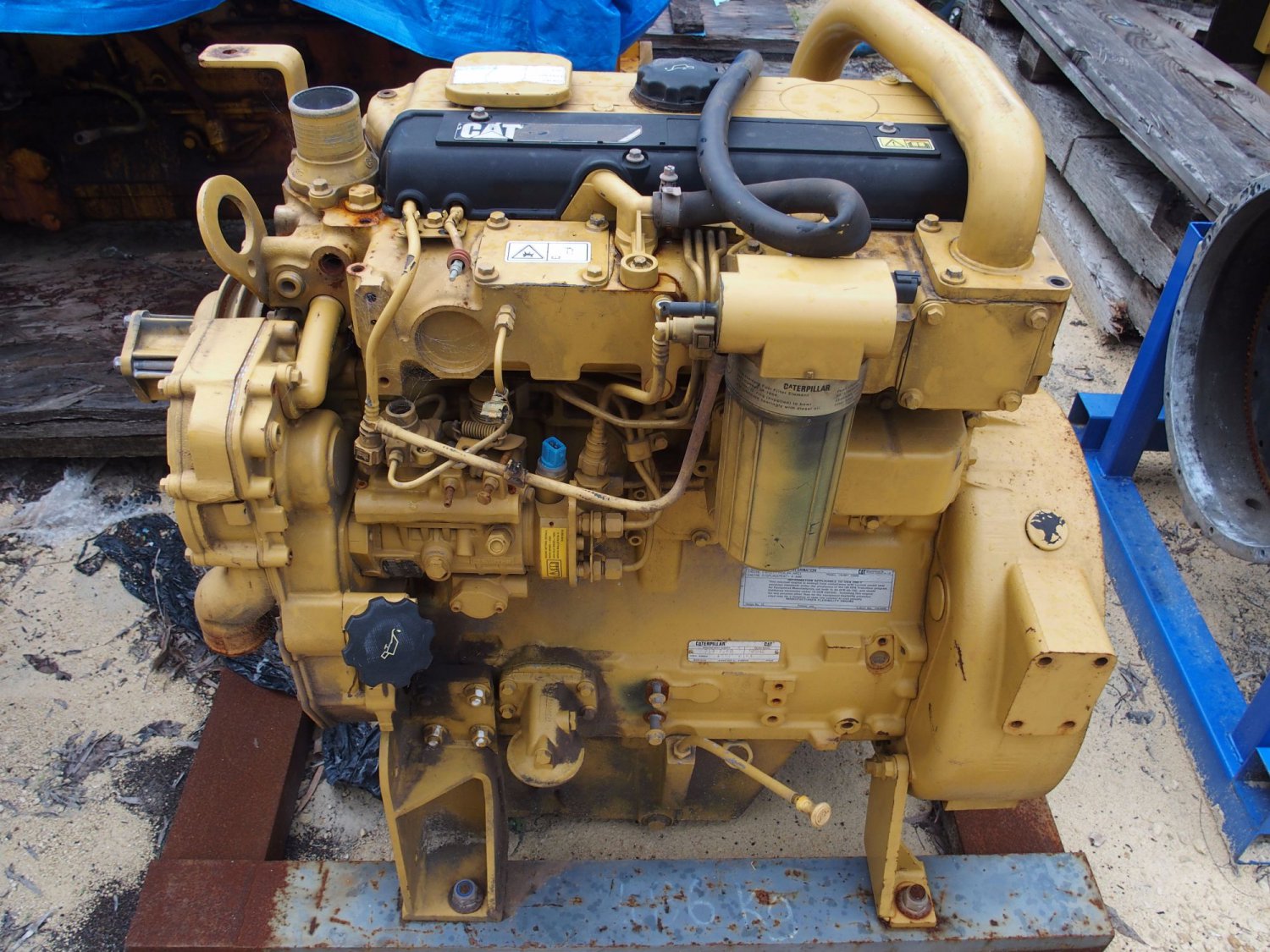 3054 (CAT) CATERPILLAR INDUSTRIAL ENGINE SERVICE REPAIR MANUAL 5YS DOWNLOAD PDF