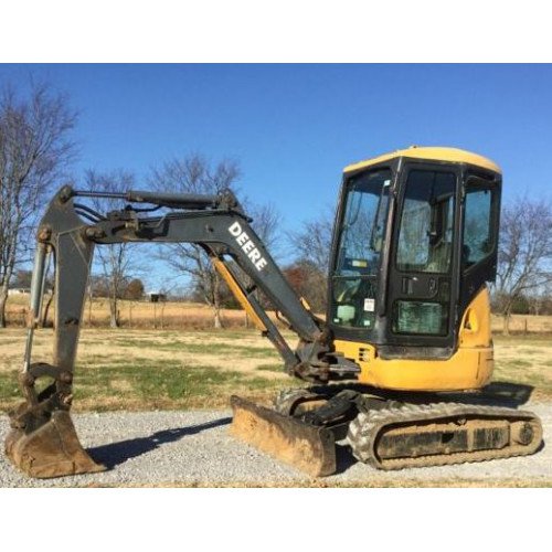 TM1837 - JOHN DEERE 27ZTS COMPACT EXCAVATOR TECHNICAL SERVICE REPAIR MANUAL