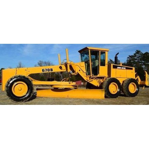 TM1607 - JOHN DEERE 670C, 670CH, 672CH, 770C, 770CH, 772CH MOTOR GRADER TECHNICAL REPAIR MANUAL