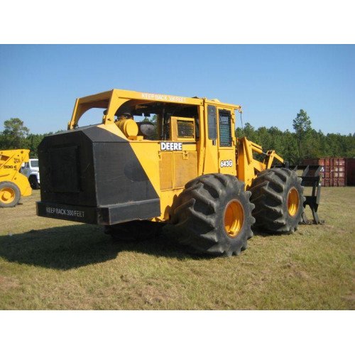 TM1683 - JOHN DEERE 643G, 843G WHEELED FELLER BUNCHER DIAGNOSTIC, OPERATION AND TEST SEVICE MANUAL
