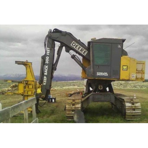 TMF387451 - JOHN DEERE TIMBERJACK/ 753GL, 608L TRACKED FELLER BUNCHER SERVICE REPAIR MANUAL
