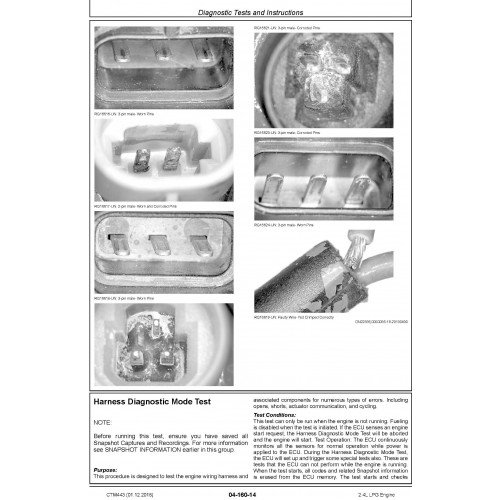 CTM443 - JOHN DEERE 2.4L LPG ENGINE COMPONENT TECHNICAL MANUAL