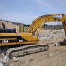 CATERPILLAR 345B EXCAVATOR OPERATION & MAINTENANCE MANUAL 2ZW