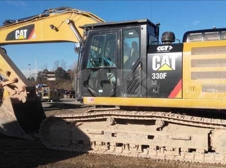CATERPILLAR 330F EXCAVATOR OPERATION & MAINTENANCE MANUAL GHT