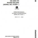 John Deere 335 and 375 Round Balers Operator’s Manual OME81757