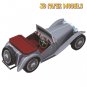 Classic Car MG TC Midget 3D Paper Model - Ford Car Pattern - Paper Craft Toy - DIY papercraft - PDF