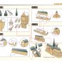 Notre-Dame de Paris, France 3D Paper Model Download Printable PDF Arts and Crafts, Fun Kids Adults