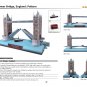 Tower Bridge, England 3D Paper Model Download Printable PDF Arts and Crafts, Fun Kids Adults