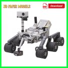Mars Rover “Curiosity” 3D Paper Model, Papercraft Space, Space toys, NASA Space, Download PDF