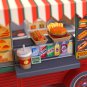 Miniature world Kitchen car, Hot dogs & burgers Paper Model, Paper Craft kit Paper Toy, Download PDF