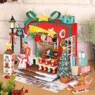 Miniature world Christmas market Paper Model, Paper Craft kit Paper Toy, Instant Download PDF