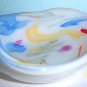 Murano Millefiore Aventurine Italy Glass Multi-color Bowl