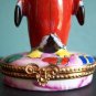 Limoges Sinclair LE Penguin Santa Trinket Box Old Mint Num 24