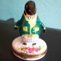 Limoges Penguin Dressed Up Trinket Box Old Mint Signed