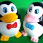 Penguin Ceramic Bank Moneybox Baby Gift Vintage New