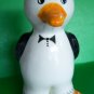 Penguin Ceramic Bank Moneybox Baby Gift Vintage New