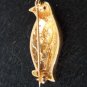 Diamonds Ruby 14K Yello Gold Diamond Penguin Brooch Pin