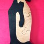 Penguin Penquin Hand-cut Wood Puzzle Natural Black Pnt