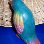 Penguin Folk Art Carved Painted Wood Fab Color Artistic