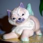 Kitty Cat Kay Finch Calif Pottery Rare Sweet Pastels
