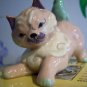 Kitty Cat Kay Finch Calif Pottery Rare Sweet Pastels
