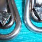 Silver & Lg Triangular CZ Long Earrings for Mom or Prom