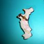 Penguin Penquin Vintage Signed Ceramic Pin Brooch