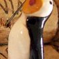 Penguin Penquin Vintage Singing Bird Pin Brooch