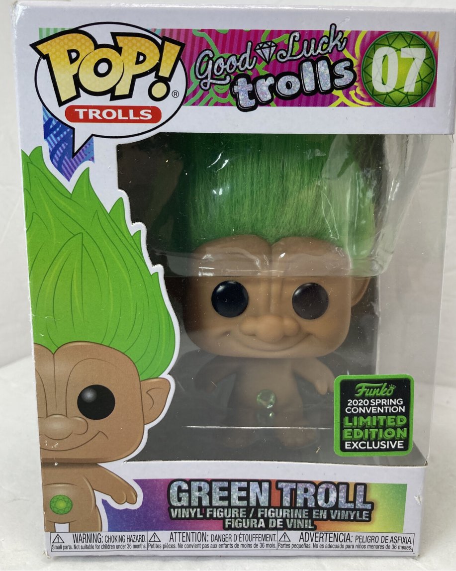 FUNKO POP! TROLLS GOOD LUCK TROLLS#1,#2, #03.#4,#5,#7 PINK TROLL VINYL ...