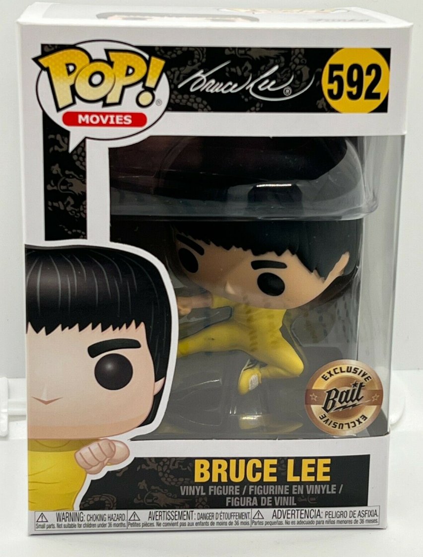 Funko Pop！Bruce Lee #592 Bait Exclusive Rare Vaulted Retired 