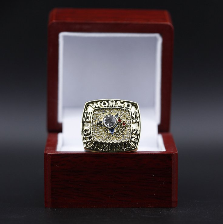 1992 Toronto Blue Jays World Series championship ring 11 size with case ...