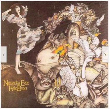 Kate Bush CD Never for Ever stranger things