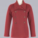 Soft Surroundings Fleecy Double Breasted Jacket Misses S 6 8