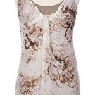 Soft Surroundings Silk Tank Top Shirt Misses L 14 16