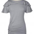 Soft Surroundings Shapely Tee Tops Shirt Misses L 14 16