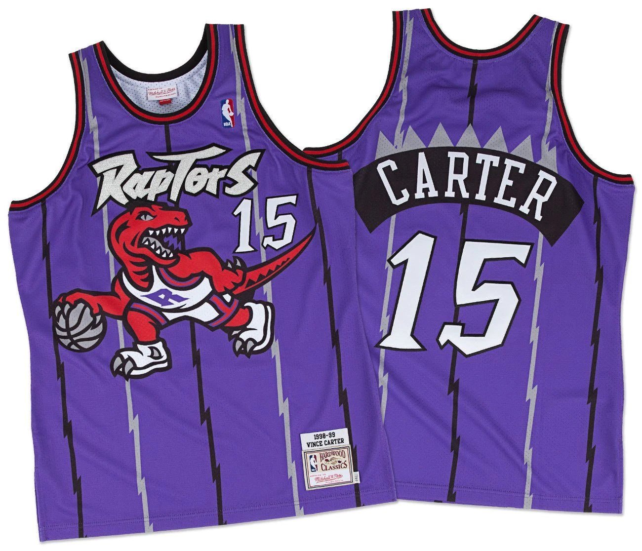Men & Youth  Vince Carter  Raptors throwback jersey purple