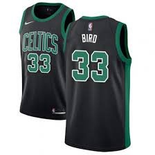 Men & Youth Larry Bird  Celtics 33   jersey black