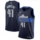 Mens  & Youth Dirk Nowitzki Dallas Marvericks icon jersey navy blue