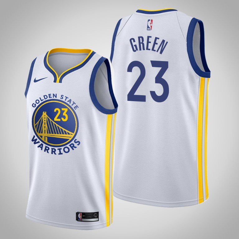 Men & Youth Warriors #23 Draymond Green Association Jersey