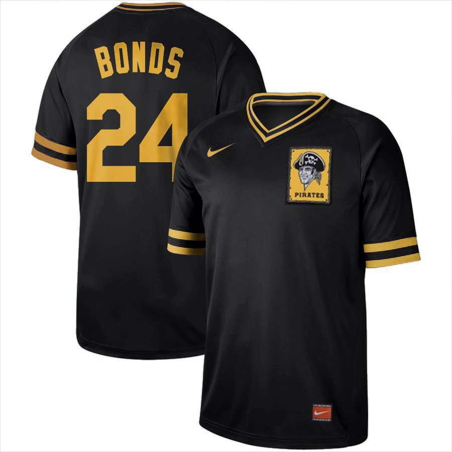 Men & Youth  Barry Bonds  Pirates cooperstown jersey black
